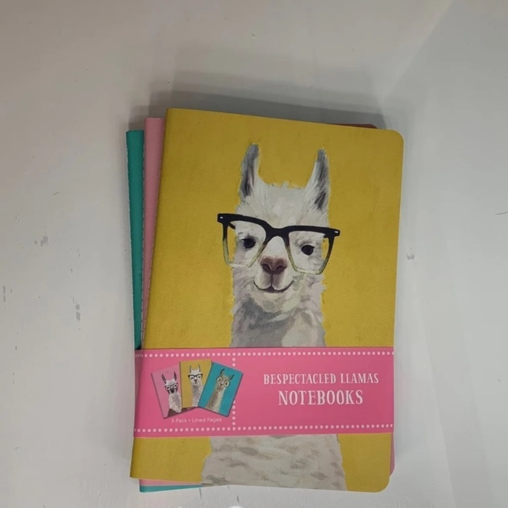 NWT LLAMA NOTEBOOK BUNDLE